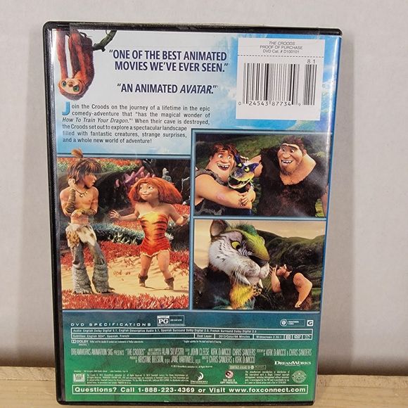 DVD The Croods - Picture 2 of 3